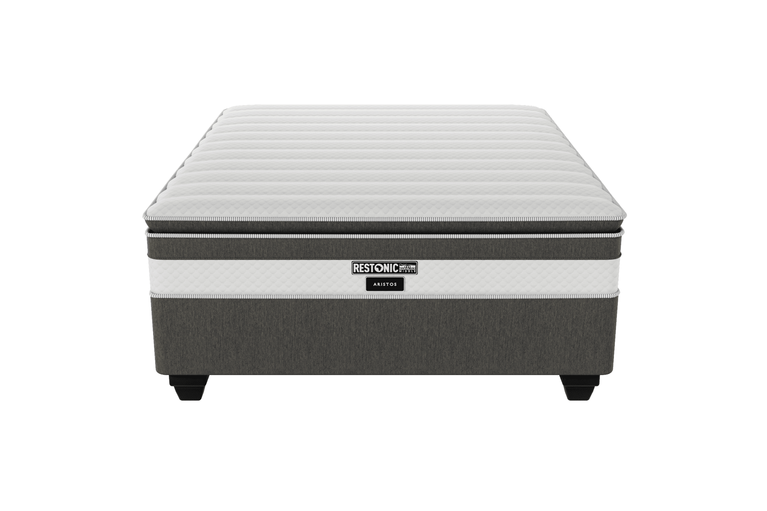 Restonic Memory Sense Plush Base and Mattress - Image 3